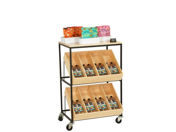 Blonde Modular Cart