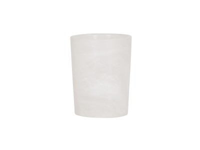 Resin 4.75"DIA Cylinder-White Cloud