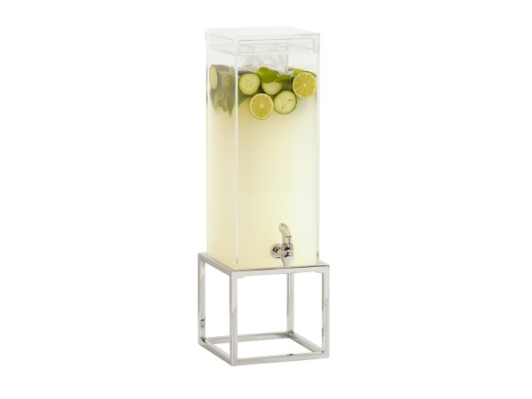 Milo Chrome Beverage Dispenser-Ice