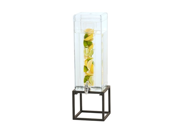 Black  Beverage Dispenser-Infusion Chamber