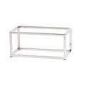 Milo Chrome Open Frame Riser-6x10x6