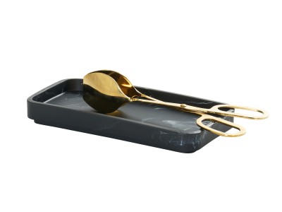 4x8 Spoon Holder-Black Swirl