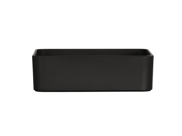 Hudson 10X10X3 Bowl - Black