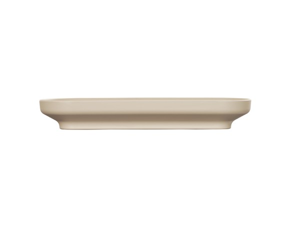 Nova 6x18 Coupe Platter-Taupe