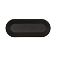 Nova 9x22 Coupe Platter-Black