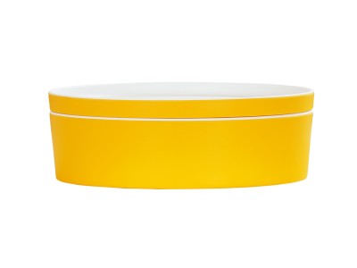 9" Round Bento Box-Yellow