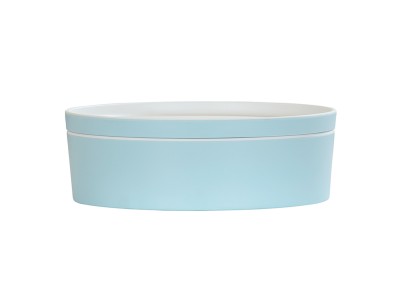 7" Round Bento Box-Ocean Blue