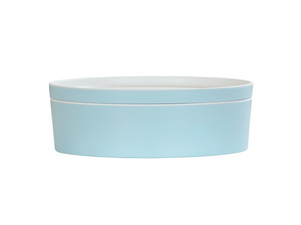 7" Round Bento Box-Ocean Blue