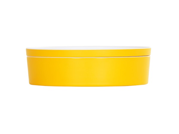 10.5" Round Bento Box-Yellow