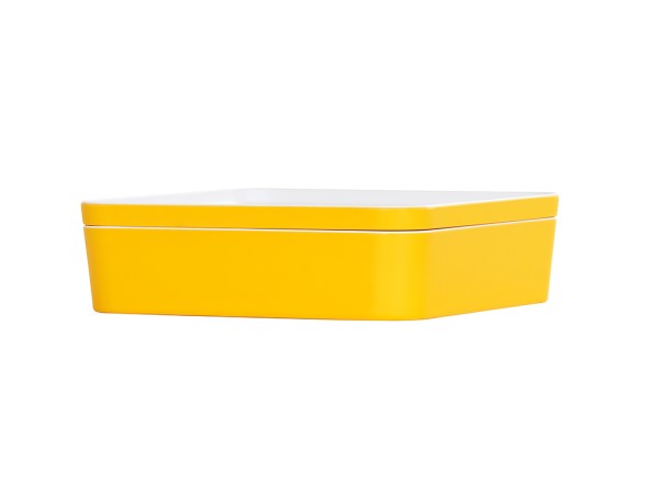 10.5" Square Bento Box-Yellow