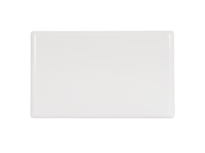 Square 13x21 White Platter