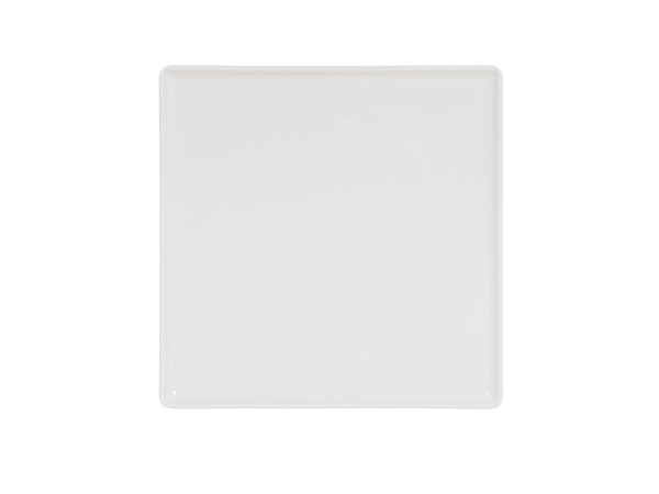 Square 16X16 White Platter