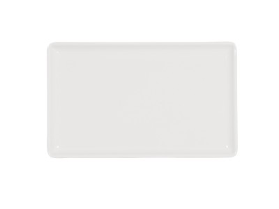Square 6X10 White Platter