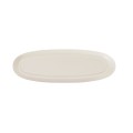 Bali Oval Platter-4x12 Ivory