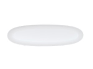 Bali Oval Platter-6x20 White