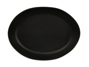 Bali Oval Platter-12x16 Black