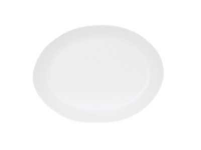 Bali Oval Platter-12x16 White