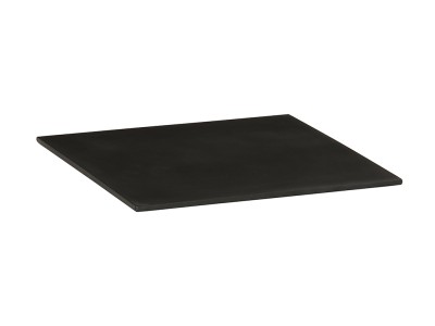 Black 10" Square Tray