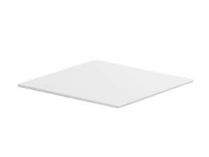 White 10" Square Tray