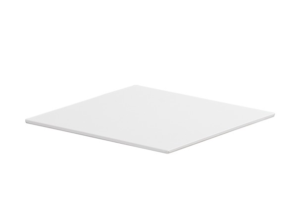 White 12" Square Tray