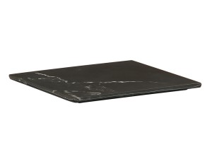 Black Marble 8" Square Tray