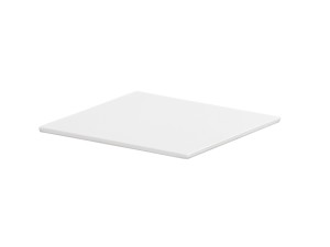 White 8" Square Tray