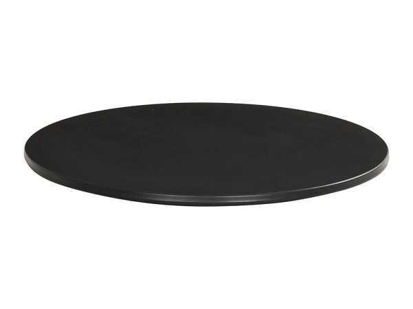 Black 8.75" Round Tray