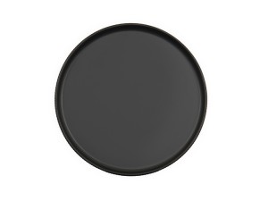 Arista 10“ Black Plate