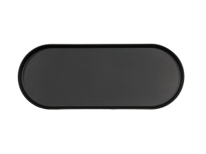 Arista 20x8 Black Oval Platter
