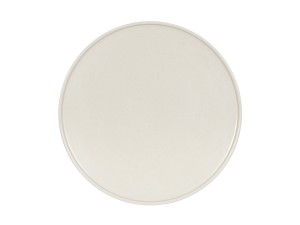 Sorelle 10" White and Ivory Speckle Plate