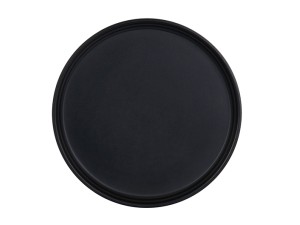 Cove 6" Black Plate