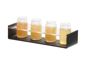 Classic Black and Clear Taster Caddy 