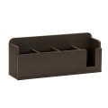 Vista 4 Section Cup and Lid Holder-Mocha