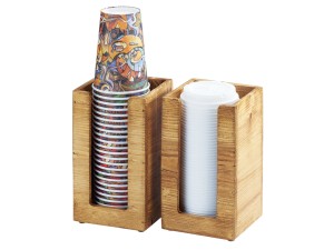 Madera Single Countertop Cup and Lid Organizer