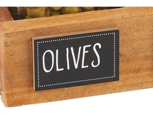 Chalkboard Stick-On Sign - 2" x 3"