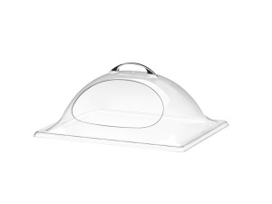 Classic Clear Dome Display Cover with Single Side Opening - 10" x 12" x 4 1/2"