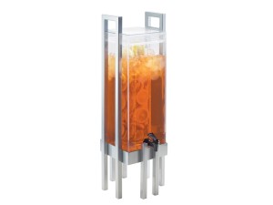 3Gal Inf Bev Disp W/Lid1 Slvr+