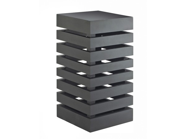 Midnight Square Crate Riser - 9" x 9" x 18"