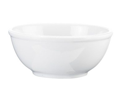 8" Enamel Ware Bowl White