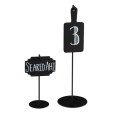 Black Write-On Sign Holder Stand - 10