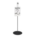 Black Write-On Sign Holder Stand - 10