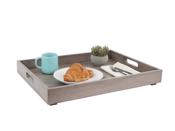 Aspen 21 1/2" x 15 1/2" x 2" Room Service Tray