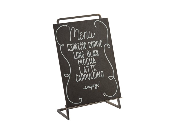 Sierra Chalkboard Stand - 8" x 2" x 8 3/4"