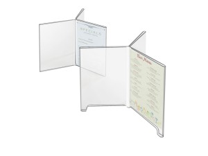 Classic 3-Wing Tabletop Cardholder - Footed