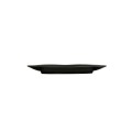 Hand Thrown 16X12 Platter-Black