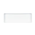 Hudson 18X6 Rectangle Bowl - White