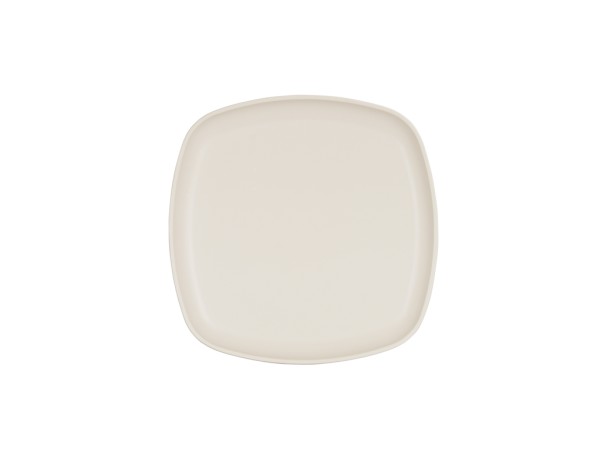 Oslo 8" Sq Plate  - Ivory