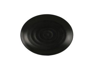 Hand Thrown 8X11 Platter-Black