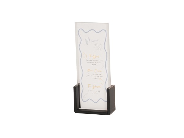 U-Frame Black 4 1/4" x 11"  Cardholder