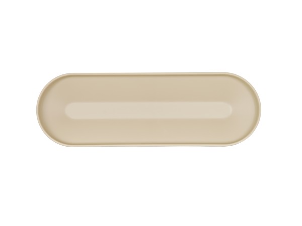 Nova 6x18 Coupe Platter-Taupe